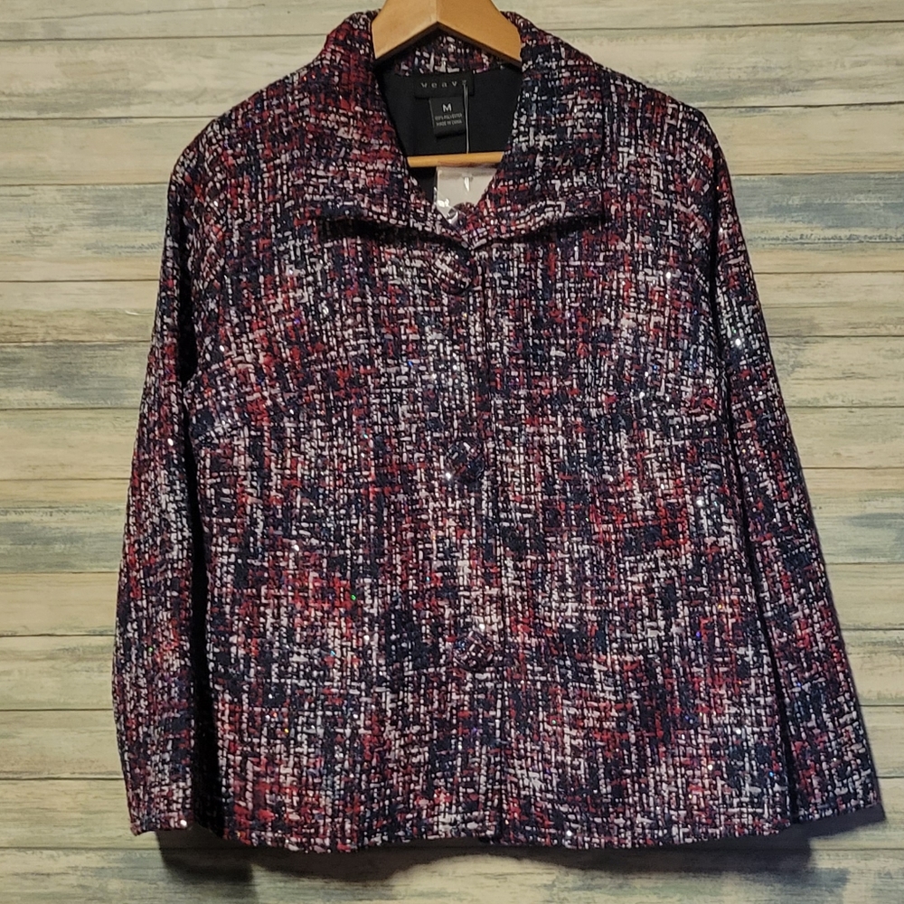 WEAVZ SPARKLY BLAZER JACKET